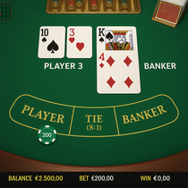 BassBet - Baccarat Table Game - Casino