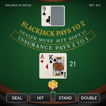 BassBet - Blackjack Table Game - Casino